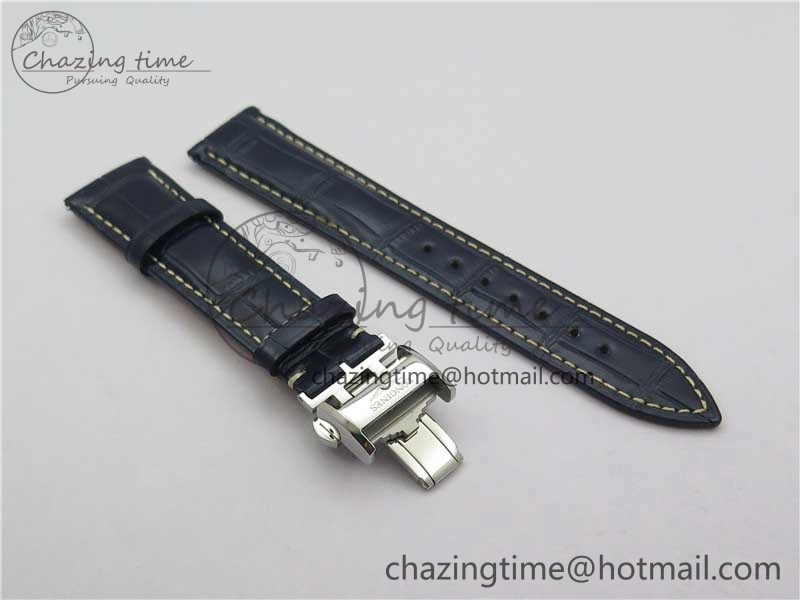 Master SS GLF 1:1 Best Edition Blue Crystal Markers Dial on Asian Cal.L.888.2 (Free Leather Strap) NewStyle 7565