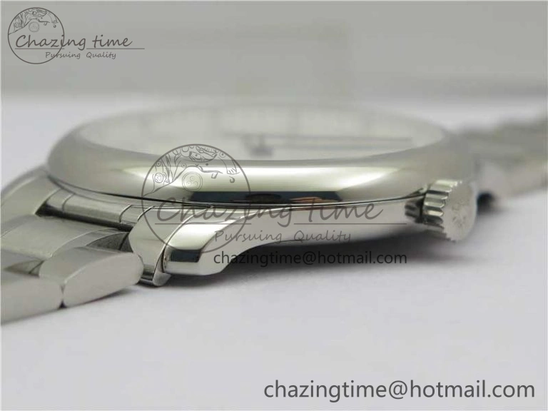Master SS GLF 1:1 Best Edition White Textured Dial on Asian Cal.L.888.2 (Free Leather Strap) Efficient 7568