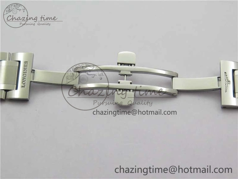 Master SS GLF 1:1 Best Edition White Textured Dial on Asian Cal.L.888.2 (Free Leather Strap) Efficient 7568