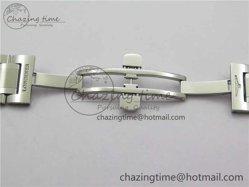 Master SS GLF 1:1 Best Edition White Textured Dial on Asian Cal.L.888.2 (Free Leather Strap) Efficient 7568