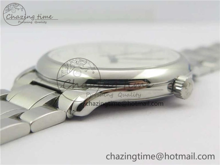 Master SS KZF 1:1 Best Edition White Textured Dial on Bracelet Miyota 9015 to Cal.L.888. RelaxedFit 4853