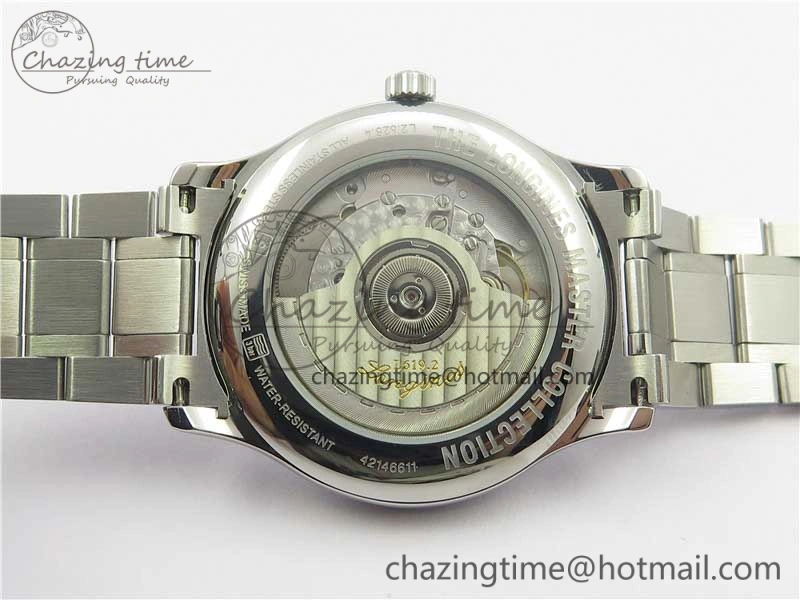 Master SS KZF 1:1 Best Edition White Textured Dial on Bracelet Miyota 9015 to Cal.L.888. RelaxedFit 4853