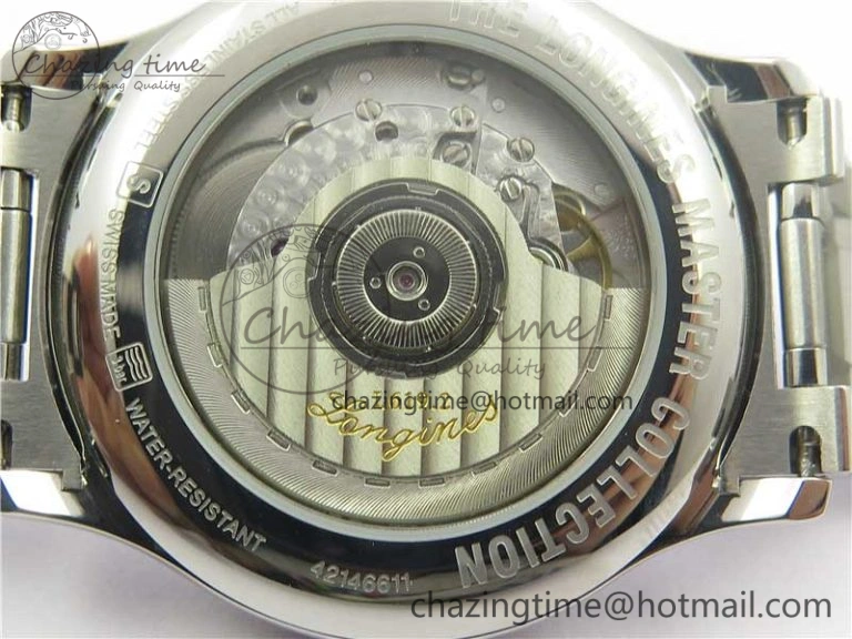 Master SS KZF 1:1 Best Edition White Textured Dial on Bracelet Miyota 9015 to Cal.L.888. RelaxedFit 4853