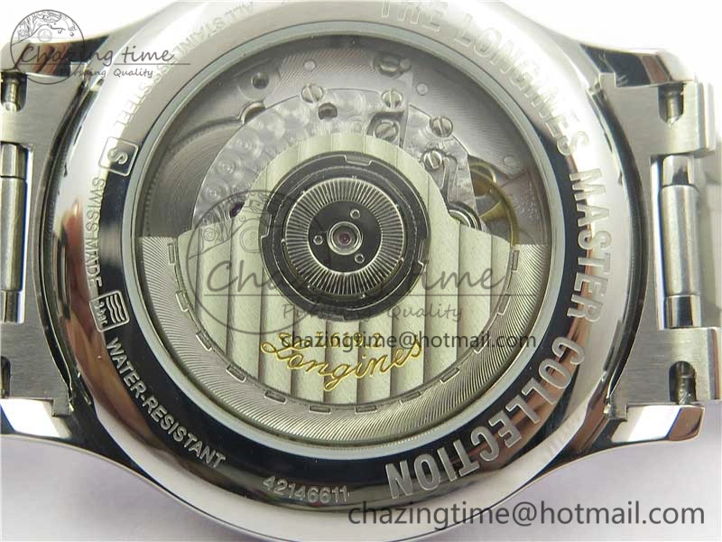 Master SS KZF 1:1 Best Edition White Textured Dial on Bracelet Miyota 9015 to Cal.L.888. RelaxedFit 4853