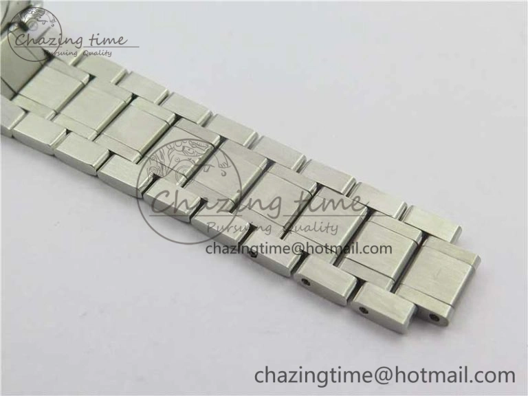 Master SS KZF 1:1 Best Edition White Textured Dial on Bracelet Miyota 9015 to Cal.L.888. RelaxedFit 4853