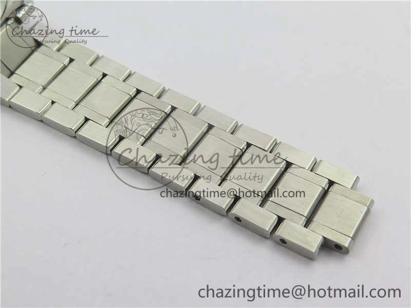 Master SS KZF 1:1 Best Edition White Textured Dial on Bracelet Miyota 9015 to Cal.L.888. RelaxedFit 4853