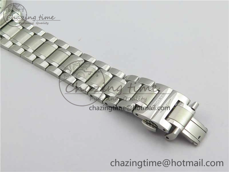 Master SS KZF 1:1 Best Edition White Textured Dial on Bracelet Miyota 9015 to Cal.L.888. RelaxedFit 4853