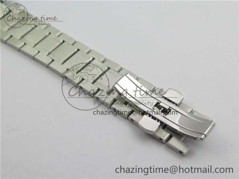 Master SS KZF 1:1 Best Edition White Textured Dial on Bracelet Miyota 9015 to Cal.L.888. RelaxedFit 4853
