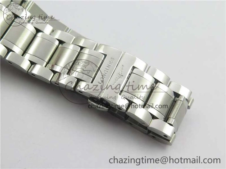 Master SS KZF 1:1 Best Edition White Textured Dial on Bracelet Miyota 9015 to Cal.L.888. RelaxedFit 4853