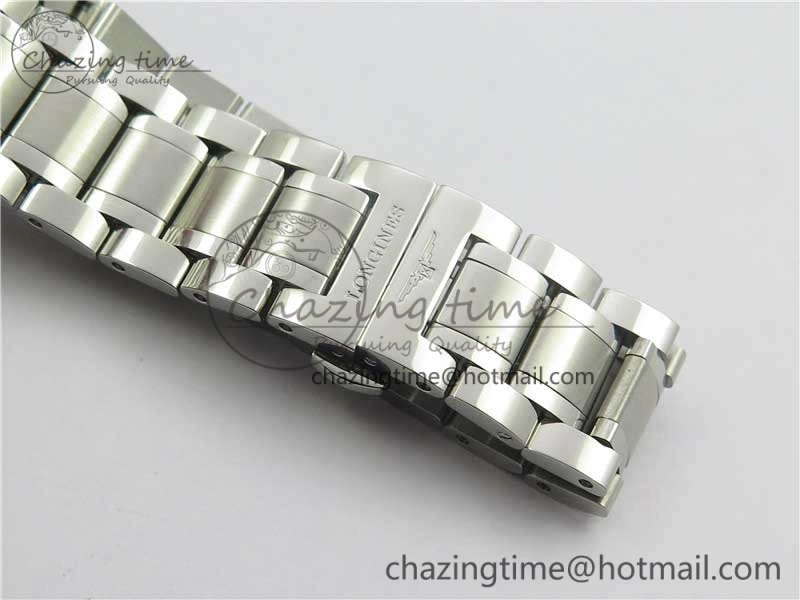 Master SS KZF 1:1 Best Edition White Textured Dial on Bracelet Miyota 9015 to Cal.L.888. RelaxedFit 4853