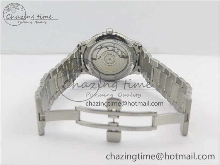 Master SS KZF 1:1 Best Edition White Textured Dial on Bracelet Miyota 9015 to Cal.L.888. RelaxedFit 4853