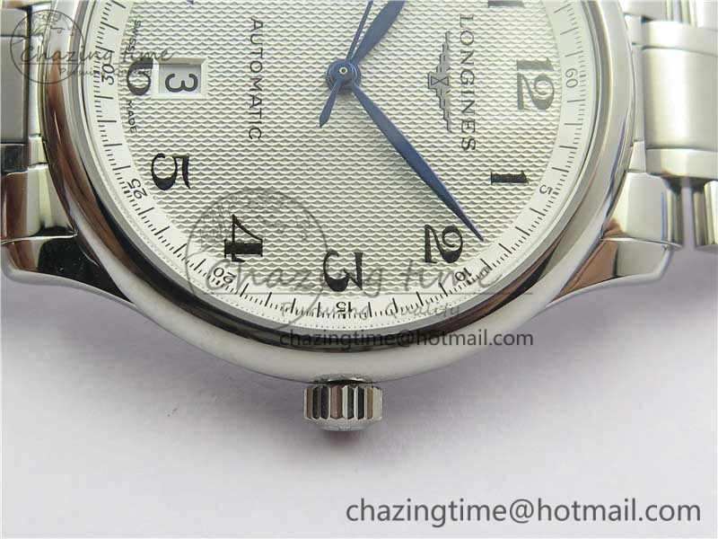 Master SS KZF 1:1 Best Edition White Textured Dial on Bracelet Miyota 9015 to Cal.L.888. RelaxedFit 4853