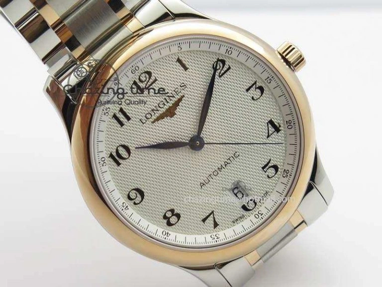 Master SS RG KV 1:1 Best Edition White Textured Dial On Bracelet Miyota 9015 To Cal.L.888. Comfortable 7600
