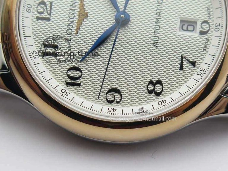 Master SS RG KV 1:1 Best Edition White Textured Dial On Bracelet Miyota 9015 To Cal.L.888. Comfortable 7600