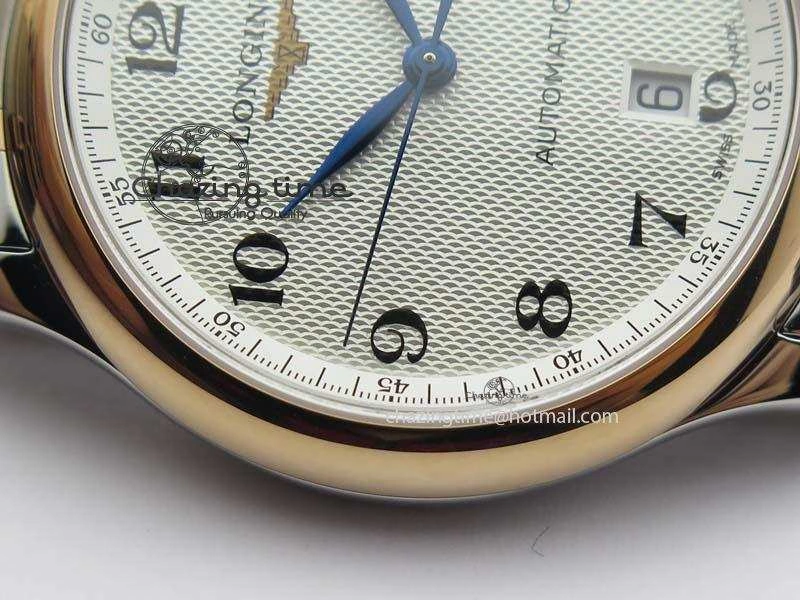 Master SS RG KV 1:1 Best Edition White Textured Dial On Bracelet Miyota 9015 To Cal.L.888. Comfortable 7600