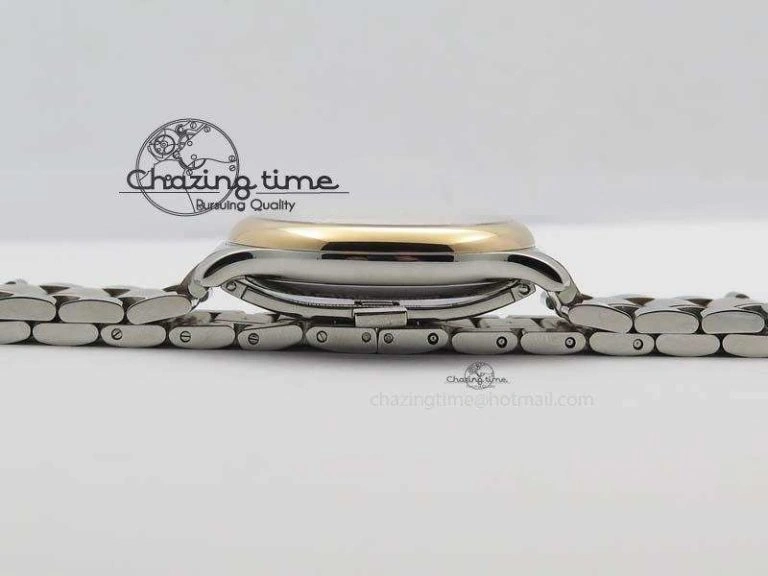 Master SS RG KV 1:1 Best Edition White Textured Dial On Bracelet Miyota 9015 To Cal.L.888. Comfortable 7600