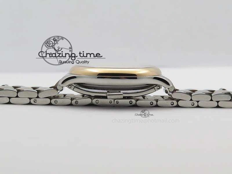 Master SS RG KV 1:1 Best Edition White Textured Dial On Bracelet Miyota 9015 To Cal.L.888. Comfortable 7600