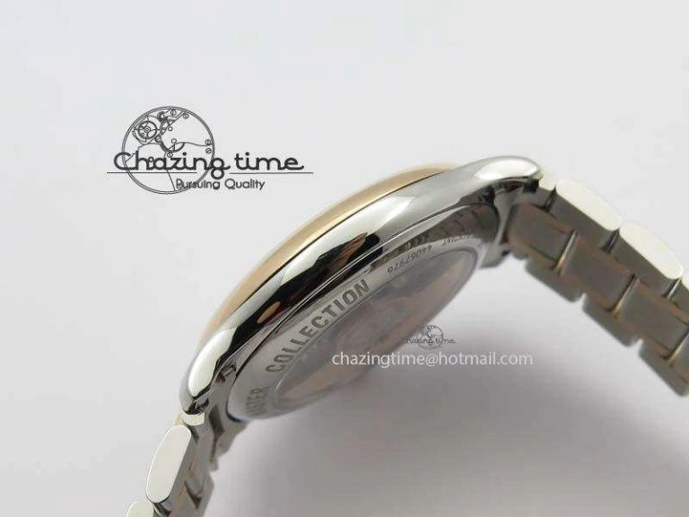 Master SS RG KV 1:1 Best Edition White Textured Dial On Bracelet Miyota 9015 To Cal.L.888. Comfortable 7600