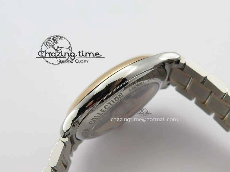 Master SS RG KV 1:1 Best Edition White Textured Dial On Bracelet Miyota 9015 To Cal.L.888. Comfortable 7600