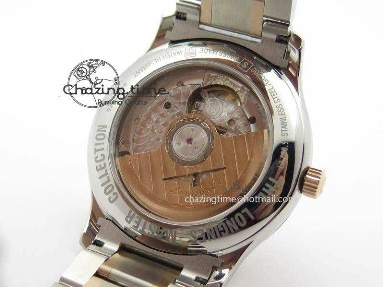 Master SS RG KV 1:1 Best Edition White Textured Dial On Bracelet Miyota 9015 To Cal.L.888. Comfortable 7600