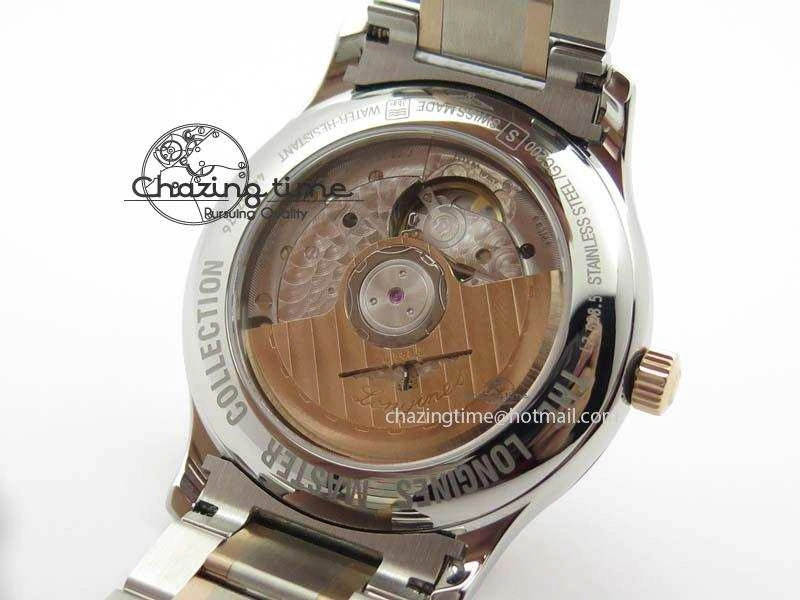 Master SS RG KV 1:1 Best Edition White Textured Dial On Bracelet Miyota 9015 To Cal.L.888. Comfortable 7600
