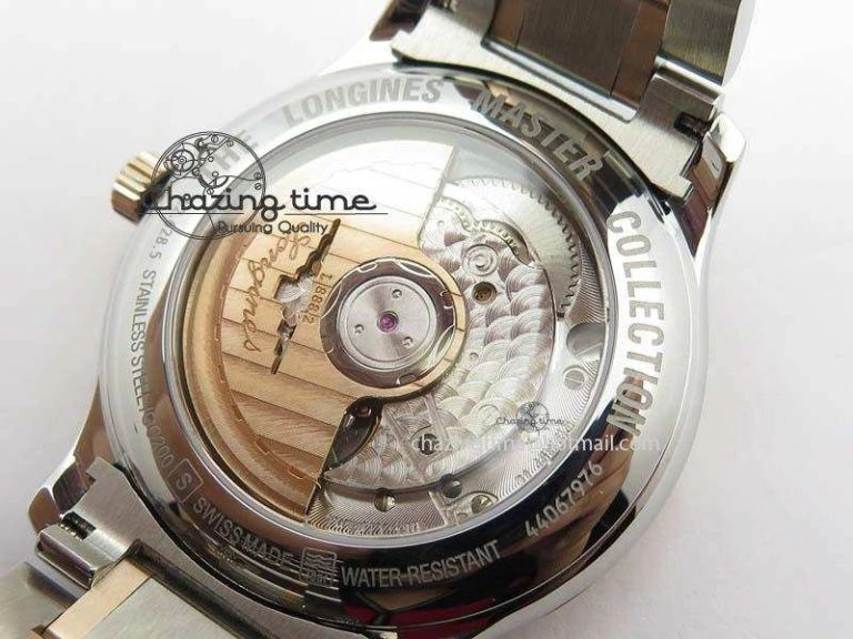 Master SS RG KV 1:1 Best Edition White Textured Dial On Bracelet Miyota 9015 To Cal.L.888. Comfortable 7600