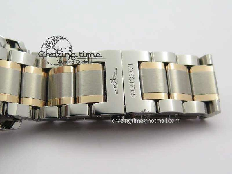 Master SS RG KV 1:1 Best Edition White Textured Dial On Bracelet Miyota 9015 To Cal.L.888. Comfortable 7600