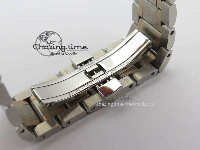Master SS RG KV 1:1 Best Edition White Textured Dial On Bracelet Miyota 9015 To Cal.L.888. Comfortable 7600