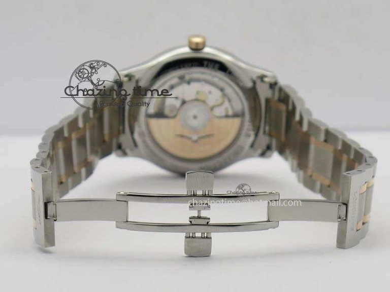 Master SS RG KV 1:1 Best Edition White Textured Dial On Bracelet Miyota 9015 To Cal.L.888. Comfortable 7600