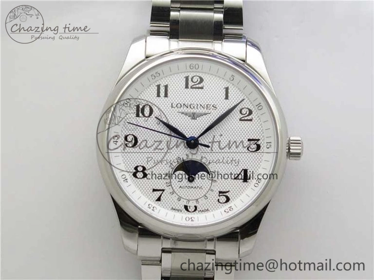 Master SS RG KV 1:1 Best Edition White Textured Dial On Bracelet Miyota 9015 To Cal.L.888. Comfortable 7600