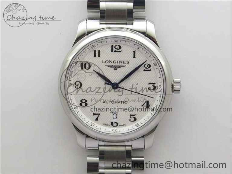 Master SS RG KV 1:1 Best Edition White Textured Dial On Bracelet Miyota 9015 To Cal.L.888. Comfortable 7600