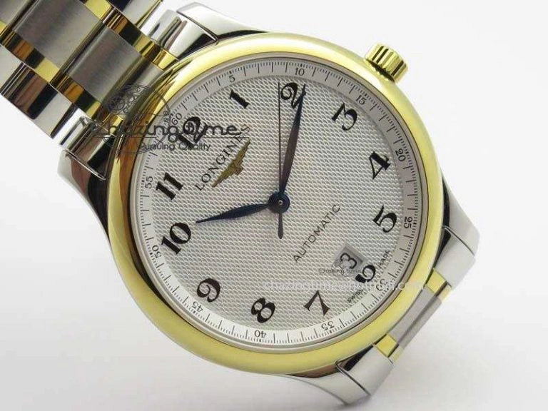 ZeroBulk Master SS YG KV 1:1 Best Edition White Textured Dial On Bracelet Miyota 9015 To Cal.L.888. 5029