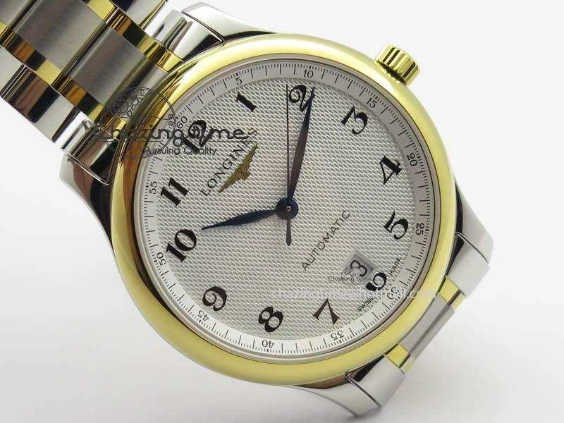 ZeroBulk Master SS YG KV 1:1 Best Edition White Textured Dial On Bracelet Miyota 9015 To Cal.L.888. 5029