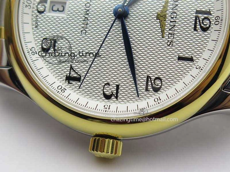 ZeroBulk Master SS YG KV 1:1 Best Edition White Textured Dial On Bracelet Miyota 9015 To Cal.L.888. 5029
