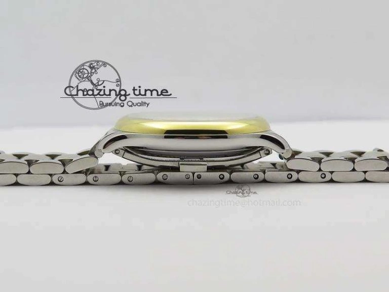 ZeroBulk Master SS YG KV 1:1 Best Edition White Textured Dial On Bracelet Miyota 9015 To Cal.L.888. 5029