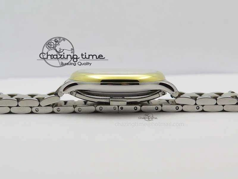 ZeroBulk Master SS YG KV 1:1 Best Edition White Textured Dial On Bracelet Miyota 9015 To Cal.L.888. 5029