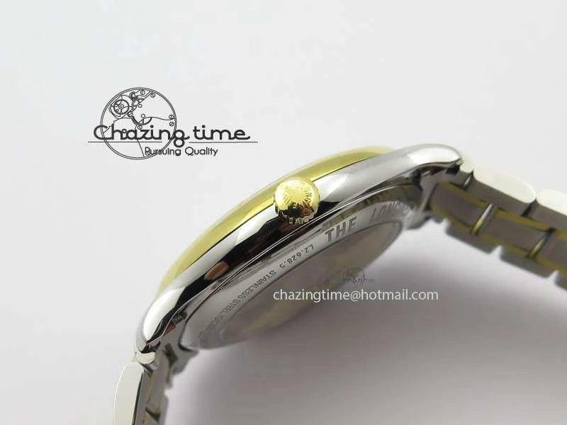 ZeroBulk Master SS YG KV 1:1 Best Edition White Textured Dial On Bracelet Miyota 9015 To Cal.L.888. 5029