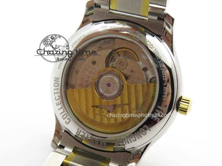 ZeroBulk Master SS YG KV 1:1 Best Edition White Textured Dial On Bracelet Miyota 9015 To Cal.L.888. 5029