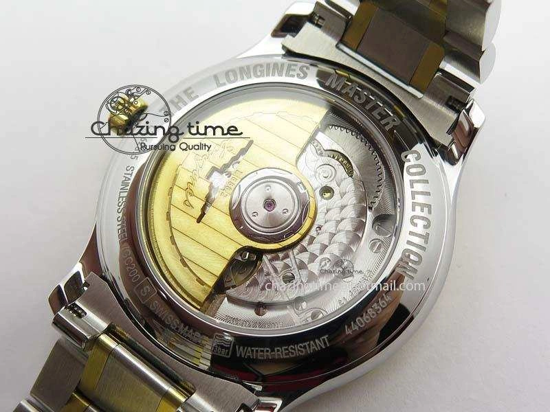ZeroBulk Master SS YG KV 1:1 Best Edition White Textured Dial On Bracelet Miyota 9015 To Cal.L.888. 5029