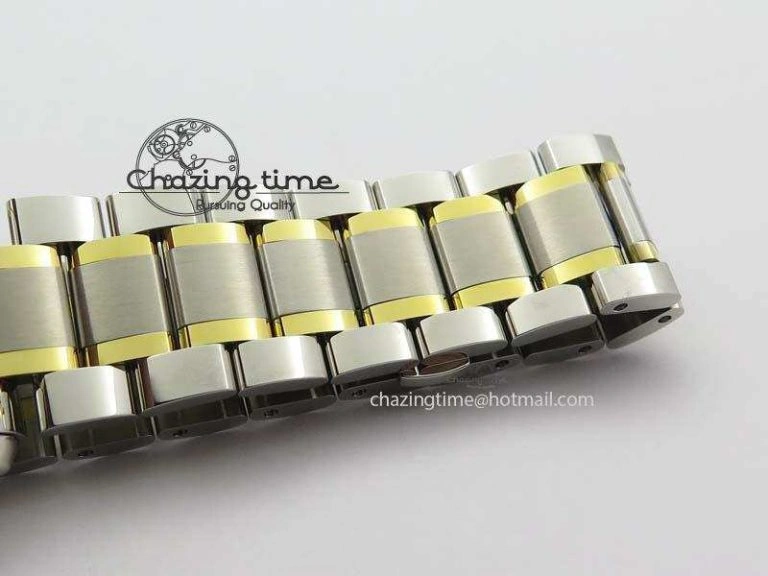 ZeroBulk Master SS YG KV 1:1 Best Edition White Textured Dial On Bracelet Miyota 9015 To Cal.L.888. 5029