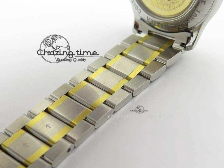 ZeroBulk Master SS YG KV 1:1 Best Edition White Textured Dial On Bracelet Miyota 9015 To Cal.L.888. 5029