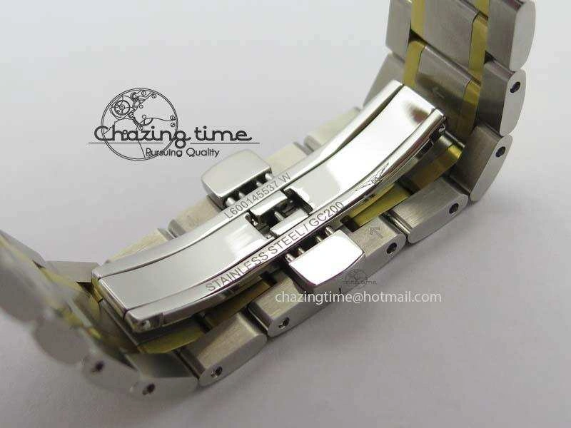 ZeroBulk Master SS YG KV 1:1 Best Edition White Textured Dial On Bracelet Miyota 9015 To Cal.L.888. 5029