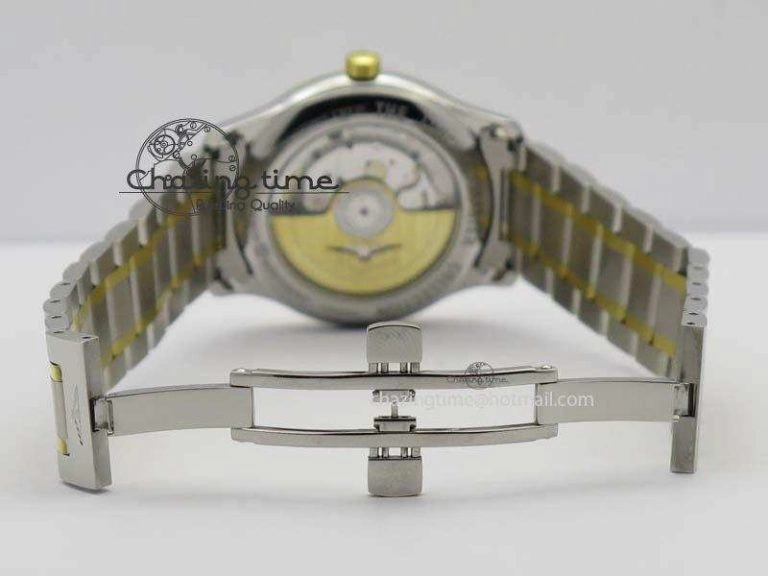 ZeroBulk Master SS YG KV 1:1 Best Edition White Textured Dial On Bracelet Miyota 9015 To Cal.L.888. 5029