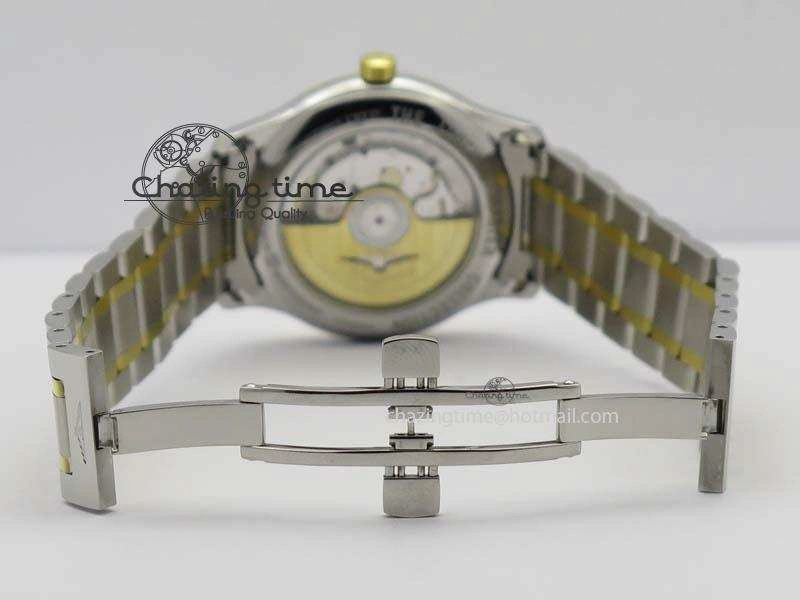 ZeroBulk Master SS YG KV 1:1 Best Edition White Textured Dial On Bracelet Miyota 9015 To Cal.L.888. 5029