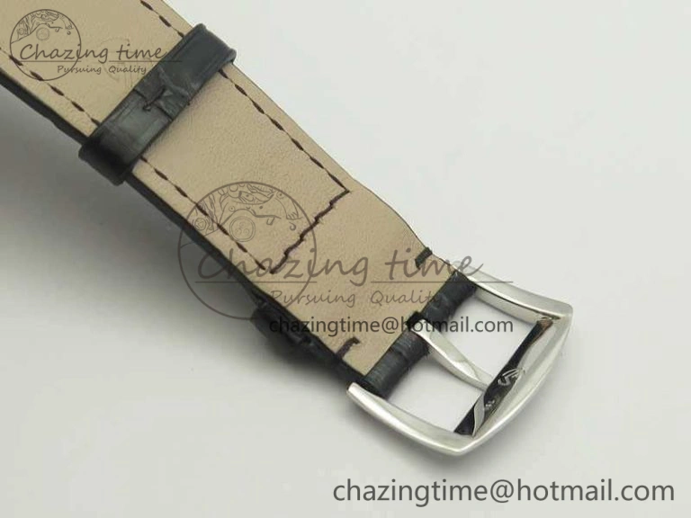 Master Square SS Ladies GF 1:1 Best Edition White Color Markers Dial Diam Bezel On Leather Strap Swiss Quartz TravelReady 6591