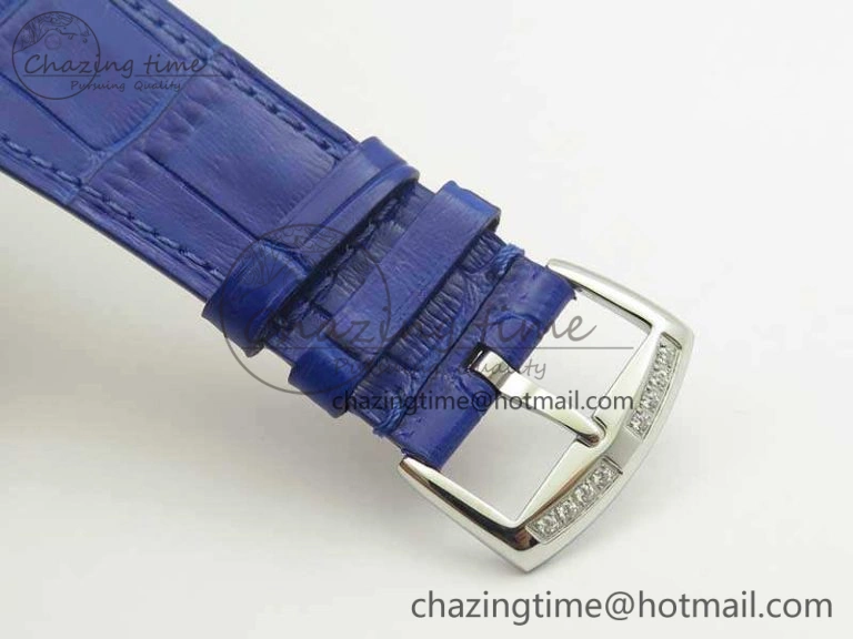 Master Square SS Ladies GF 1:1 Best Edition White Color Markers Dial Diam Bezel On Leather Strap Swiss Quartz TravelReady 6591