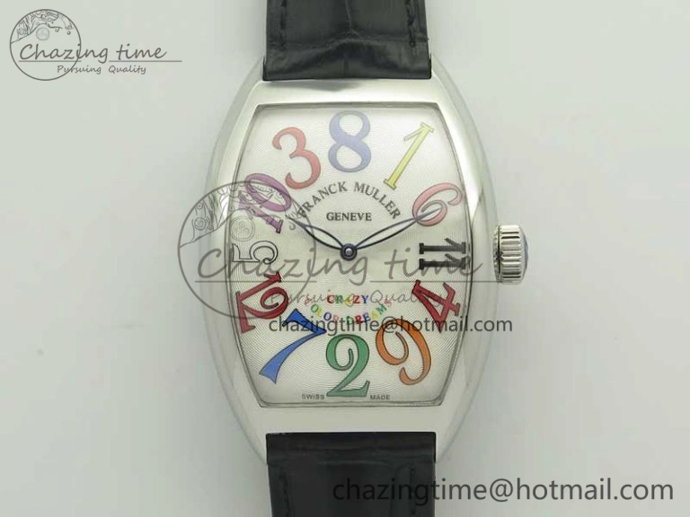 Youthful Master Square SS Ladies GF 1:1 Best Edition White Dial On Leather Strap Swiss Quartz 6593