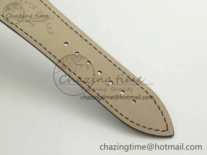 Youthful Master Square SS Ladies GF 1:1 Best Edition White Dial On Leather Strap Swiss Quartz 6593