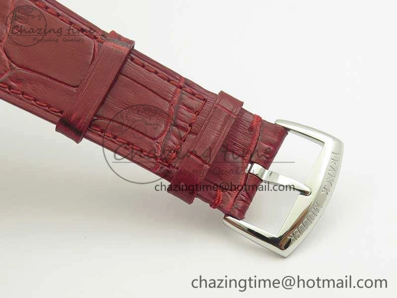 Youthful Master Square SS Ladies GF 1:1 Best Edition White Dial On Leather Strap Swiss Quartz 6593