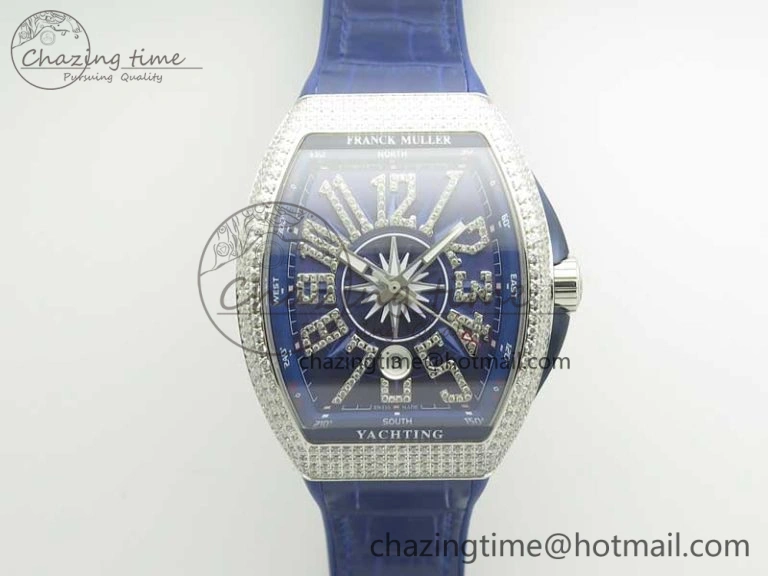 Master Square SS Ladies GF 1:1 Best Edition White Textured Dial On Black Leather Strap Swiss Quartz Colorful 6594